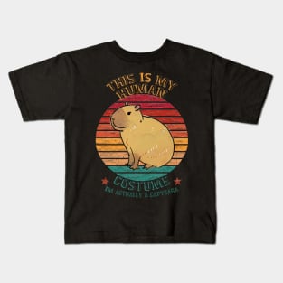 This is my human costume. I'm actually a Capybara Kids T-Shirt